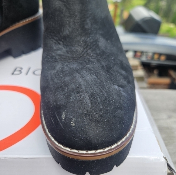 Blondo waterproof dakota nubuck suade ankle booties. Size 10. NWT - Picture 6 of 8